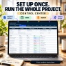 360° Project Management Excel System | Gantt, Resources, Risk, Issues, Scrum, Kanban & KPI Dashboard