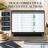 Internal Audit & CAPA Excel System | Findings Tracker, Corrective Actions, Dashboard & Audit Starter Kit