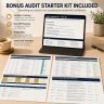 Internal Audit & CAPA Excel System | Findings Tracker, Corrective Actions, Dashboard & Audit Starter Kit