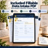 EU Battery Passport Excel Preparation Kit | Tracker, Fillable PDF & Readiness Dashboard