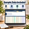 EU Battery Passport Excel Preparation Kit | Tracker, Fillable PDF & Readiness Dashboard