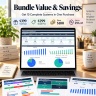 Business Operations Mega Bundle | 10 Excel Systems for PM, Risk, Audit & ESG