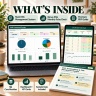 ESG Management Excel System | CO2e, CSRD, Risk, Audit & Compliance