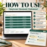 ESG Management Excel System | CO2e, CSRD, Risk, Audit & Compliance