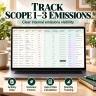 ESG Management Excel System | CO2e, CSRD, Risk, Audit & Compliance