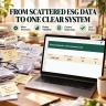 ESG Management Excel System | CO2e, CSRD, Risk, Audit & Compliance