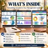 Project, Risk & Vendor Management Excel Suite | 30-in-3 Portfolio, ERM & Supplier Risk