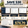 Project, Risk & Vendor Management Excel Suite | 30-in-3 Portfolio, ERM & Supplier Risk