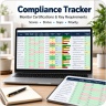 Vendor Risk & Supplier Management System | 10-in-1 Excel Dashboard