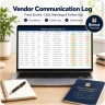 Vendor Risk & Supplier Management System | 10-in-1 Excel Dashboard