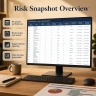 Enterprise Risk Register & Risk Management Dashboard | 5x5 Heatmaps, Residual Risk & Controls