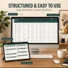 Burnout, Absence & Retention Risk Tracker | HR Risk Dashboard in Excel