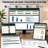 Burnout, Absence & Retention Risk Tracker | HR Risk Dashboard in Excel