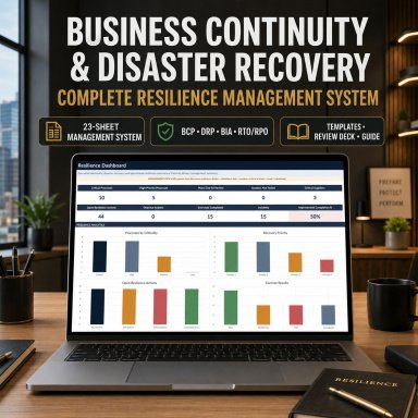 Business Continuity, Disaster Recovery & Operational Resilience Management System