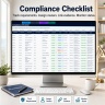 EU AI Act Readiness & Risk Register Toolkit | Excel Compliance Dashboard