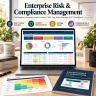 Enterprise Risk & Compliance Management Suite | Excel GRC Dashboard
