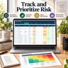 Enterprise Risk & Compliance Management Suite | Excel GRC Dashboard