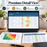 Enterprise Risk & Compliance Management Suite | Excel GRC Dashboard