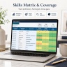 Skills Matrix, Workforce Capacity & Performance Planning System | Excel