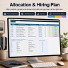 Skills Matrix, Workforce Capacity & Performance Planning System | Excel