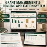 Grant Management & Funding Application System | Excel, Word & PowerPoint