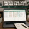 Grant Management & Funding Application System | Excel, Word & PowerPoint