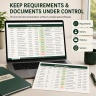 Grant Management & Funding Application System | Excel, Word & PowerPoint