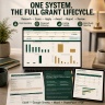 Grant Management & Funding Application System | Excel, Word & PowerPoint