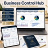 Business Control Hub | Freelancer Finance & Cashflow Dashboard Excel