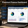 Business Control Hub | Freelancer Finance & Cashflow Dashboard Excel