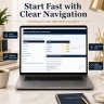 Business Control Hub | Freelancer Finance & Cashflow Dashboard Excel