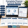 Business Control Hub | Freelancer Finance & Cashflow Dashboard Excel