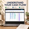 Service Business P&L & Cash Flow Tracker | Excel Finance Dashboard