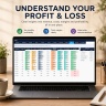 Service Business P&L & Cash Flow Tracker | Excel Finance Dashboard
