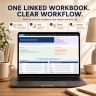 Service Business P&L & Cash Flow Tracker | Excel Finance Dashboard