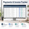 Freelancer Finance Planner & Client CRM | Excel Business Dashboard