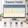 Freelancer Finance Planner & Client CRM | Excel Business Dashboard