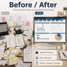Freelancer Finance Planner & Client CRM | Excel Business Dashboard