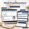 Freelancer Finance Planner & Client CRM | Excel Business Dashboard