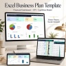 Excel Business Plan & Cash Flow Model | Startup Financial Dashboard