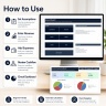 Excel Business Plan & Cash Flow Model | Startup Financial Dashboard