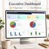 Excel Business Plan & Cash Flow Model | Startup Financial Dashboard