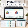 Excel Business Plan & Cash Flow Model | Startup Financial Dashboard