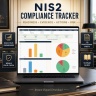 NIS2 Readiness & Evidence Tracker | Excel Compliance Dashboard