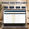 UX/UI Agency OS | Project, Time Tracking & Quote Calculator Excel