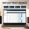 UX/UI Agency OS | Project, Time Tracking & Quote Calculator Excel
