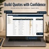 UX/UI Agency OS | Project, Time Tracking & Quote Calculator Excel