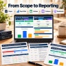EU AI Act + NIS2 Compliance Bundle | Excel Risk, Gap & Evidence Trackers
