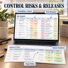 Software Project Tracker | Agile Sprint, Backlog, QA & Risk Dashboard Excel