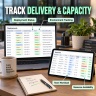 Software Project Tracker | Agile Sprint, Backlog, QA & Risk Dashboard Excel